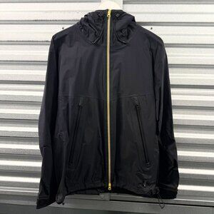 OriginalFake KAWS Black Gore-Tex Hooded Windbreaker Jacket Sz 3/L